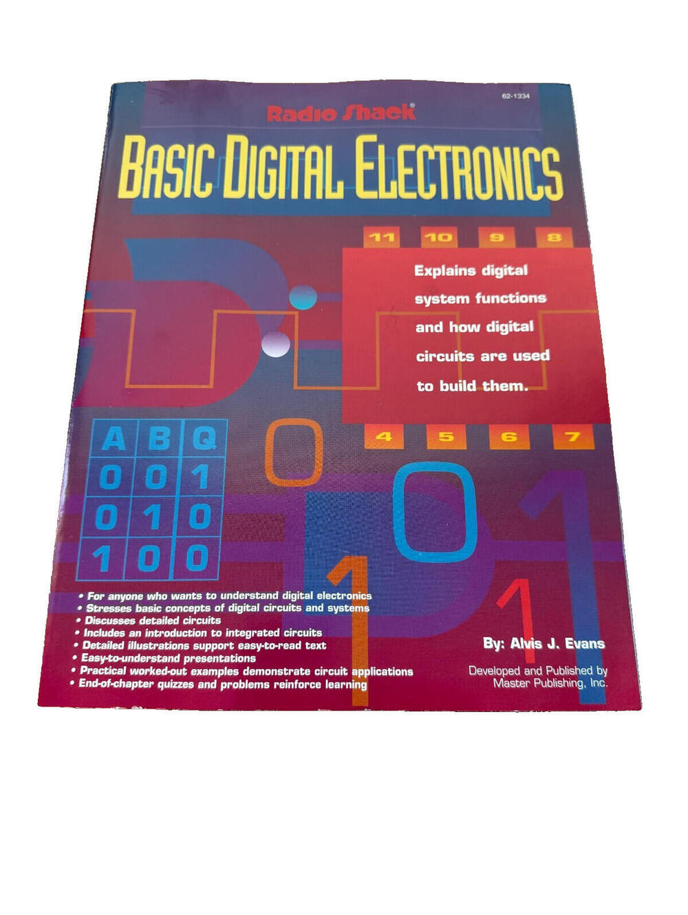 Radio Shack Basic Electronics By Alvis J. Evans Softcover Like New
